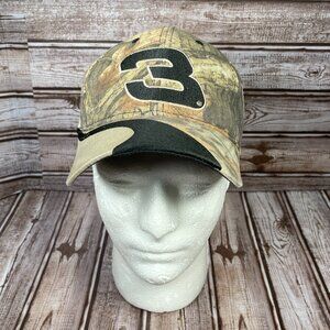 Vintage Competitors View Dale Earnhardt #3 Camo NASCAR Racing Snapback Cap Hat